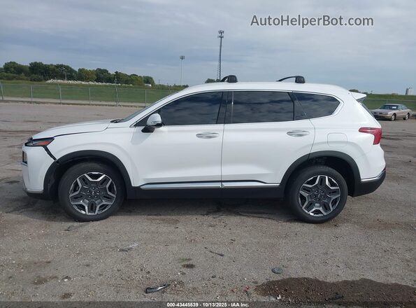 KM8S3DA15NU036468 2022 HYUNDAI SANTA FE HYBRID White Панорамний вид салону 360°