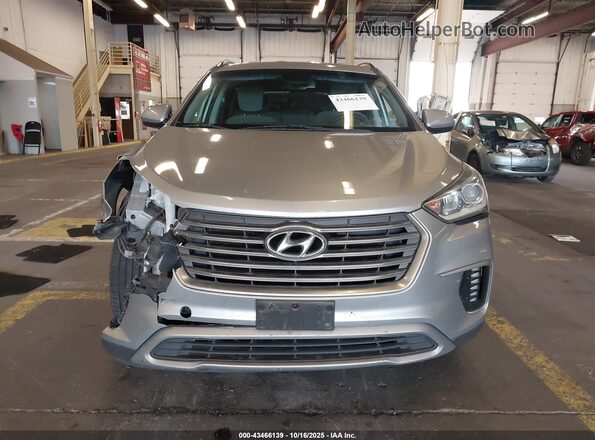 KM8SMDHF6JU268778 2018 HYUNDAI SANTA FE Серебряный Вид щитка приборов