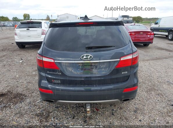 KM8SMDHFXGU151648 2016 HYUNDAI SANTA FE Синий 