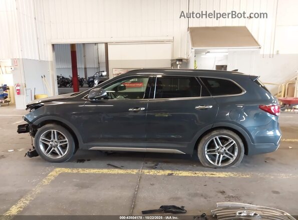 KM8SRDHF0KU305844 2019 HYUNDAI SANTA FE XL Синий 