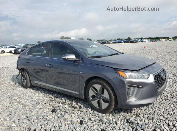 KMHC05LC1LU202497 2020 HYUNDAI IONIQ Gray Przód prawy