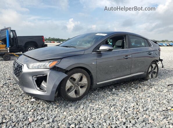 KMHC05LC1LU202497 2020 HYUNDAI IONIQ Gray Przód lewy