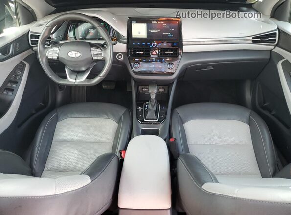 KMHC05LC1LU202497 2020 HYUNDAI IONIQ Gray Widok deski rozdzielczej