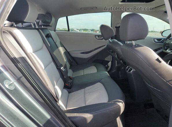 KMHC05LC1LU202497 2020 HYUNDAI IONIQ Gray Widok tylnych siedzeń