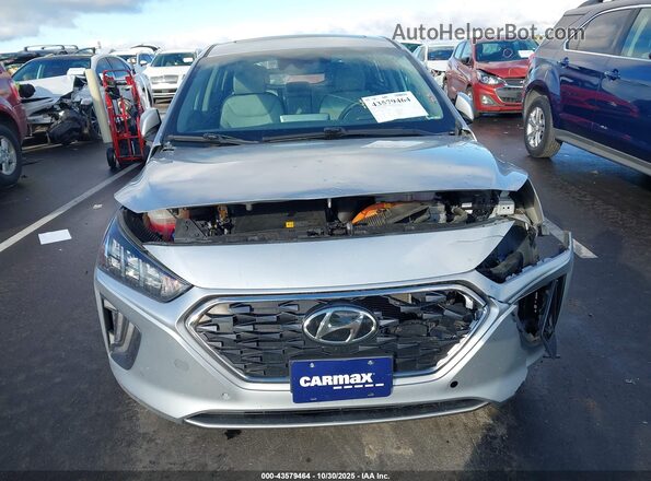 KMHC05LC5NU273365 2022 HYUNDAI IONIQ HYBRID Серебряный Вид задней части салона