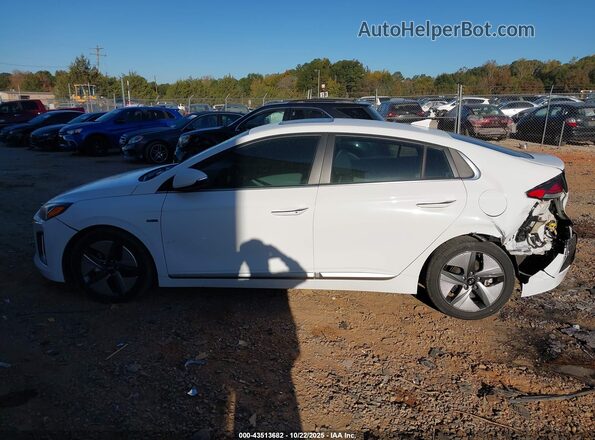 KMHC05LC6LU210062 2020 HYUNDAI IONIQ HYBRID White 360 interior view