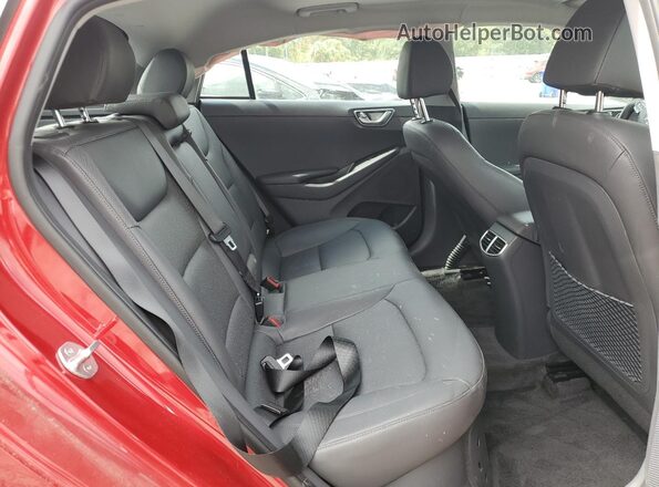 KMHC05LC9LU234369 2020 HYUNDAI IONIQ Красный Вид задних сидений