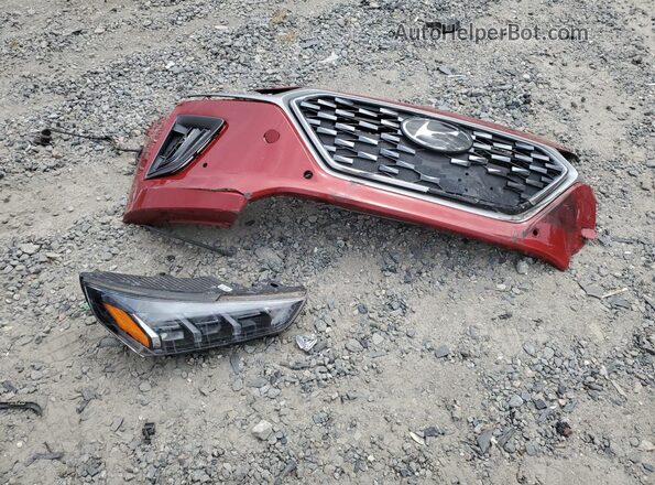 KMHC05LC9LU234369 2020 HYUNDAI IONIQ Красный Вид подкапотного пространства