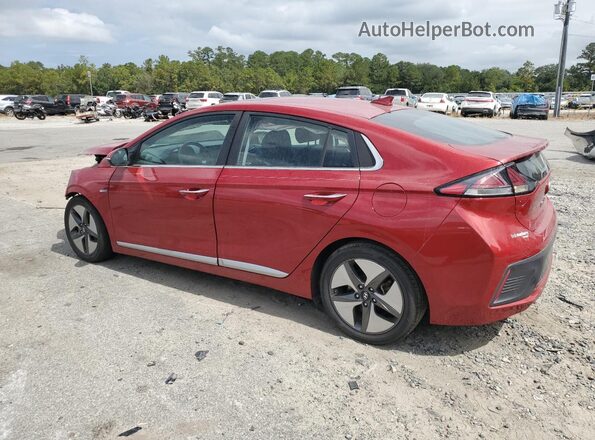 KMHC05LC9LU234369 2020 HYUNDAI IONIQ Красный Задняя левая четверть