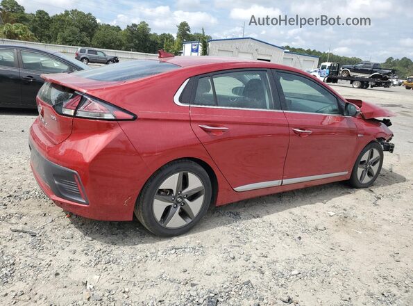 KMHC05LC9LU234369 2020 HYUNDAI IONIQ Красный Задняя правая четверть