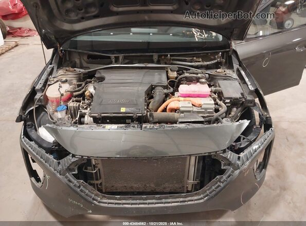 KMHC65LC3NU285576 2022 HYUNDAI IONIQ HYBRID Серый Вид сзади