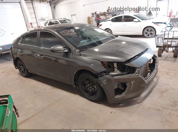 KMHC65LC3NU285576 2022 HYUNDAI IONIQ HYBRID Серый Передняя правая четверть