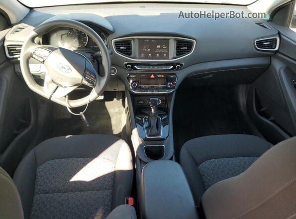KMHC65LC4JU075708 2018 HYUNDAI IONIQ Gray Widok deski rozdzielczej