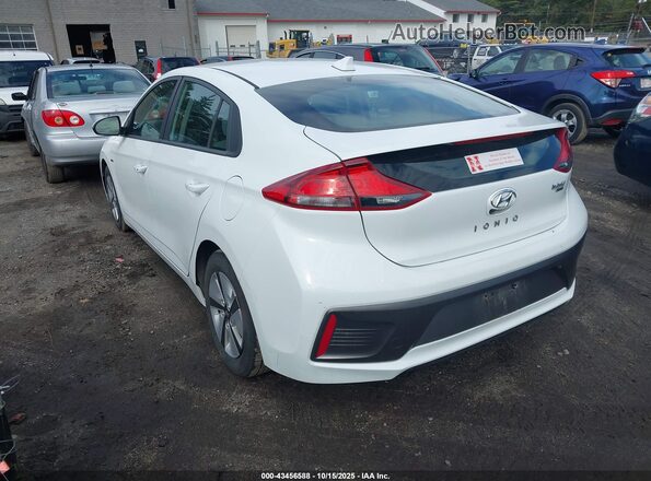 KMHC65LC7LU232196 2020 HYUNDAI IONIQ HYBRID White Rear left