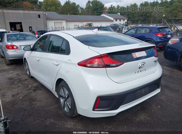 KMHC65LC7LU232196 2020 HYUNDAI IONIQ HYBRID White 360 interior view