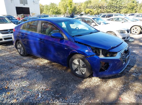 KMHC65LC8LU206898 2020 HYUNDAI IONIQ HYBRID Синий Передняя правая четверть