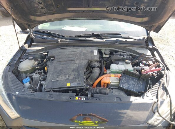 KMHC65LC9JU064235 2018 HYUNDAI IONIQ HYBRID Черный Вид сзади