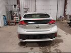 2017 Hyundai Ioniq Hybrid Blue Серебряный vin: KMHC65LCXHU057496