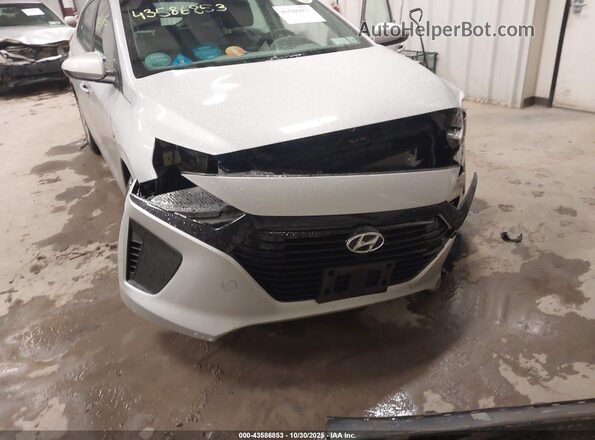 KMHC65LCXHU057496 2017 HYUNDAI IONIQ HYBRID Серебряный 