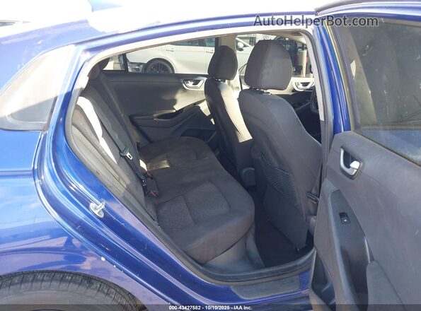 KMHC65LCXKU168802 2019 HYUNDAI IONIQ HYBRID Синий Вид наклейки с VIN-кодом