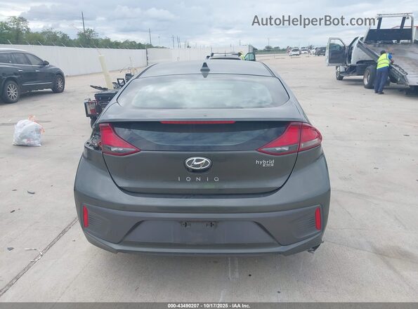 KMHC65LCXNU281315 2022 HYUNDAI IONIQ HYBRID Серый 