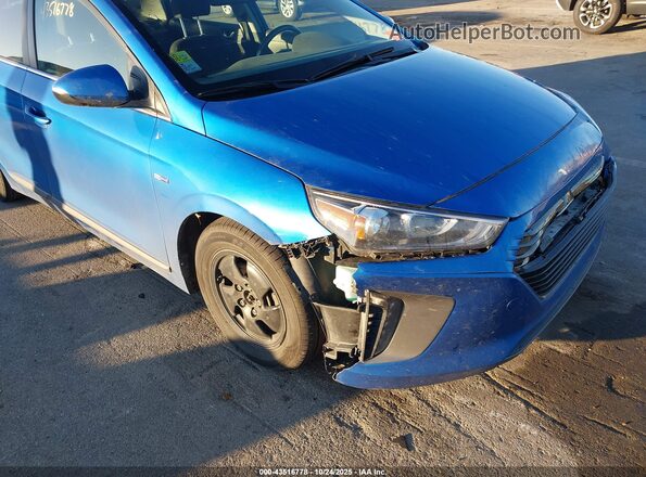 KMHC75LC1HU045752 2017 HYUNDAI IONIQ HYBRID Blue 