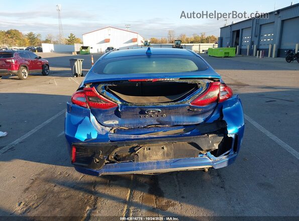KMHC75LC1HU045752 2017 HYUNDAI IONIQ HYBRID Blue 