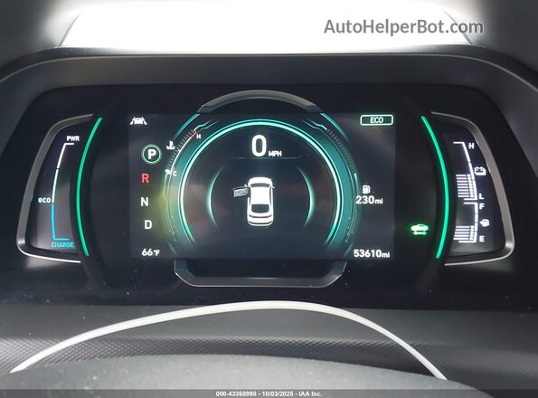 KMHC75LC1NU275853 2022 HYUNDAI IONIQ HYBRID Темно-бордовый Вид задних сидений