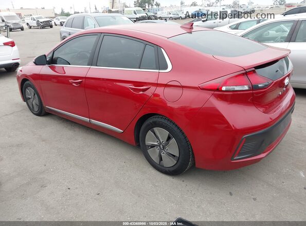KMHC75LC1NU275853 2022 HYUNDAI IONIQ HYBRID Темно-бордовый Задняя левая четверть