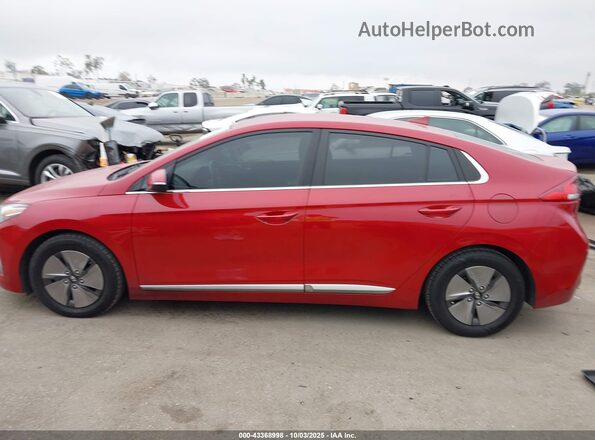 KMHC75LC1NU275853 2022 HYUNDAI IONIQ HYBRID Темно-бордовый Панорамный вид салона 360°