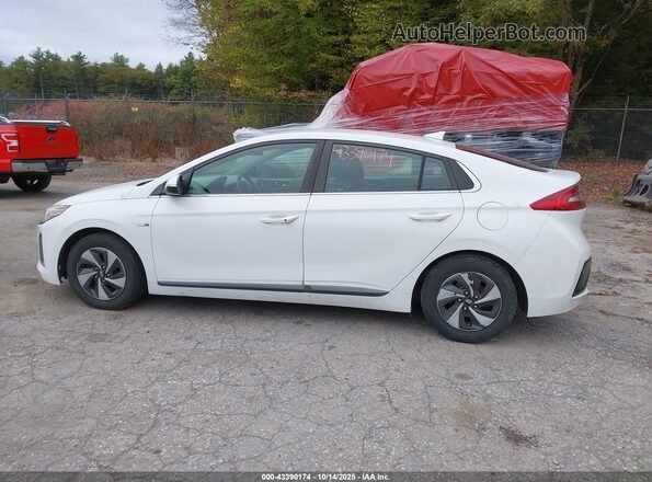 KMHC75LC2HU021900 2017 HYUNDAI IONIQ HYBRID Белый Панорамный вид салона 360°