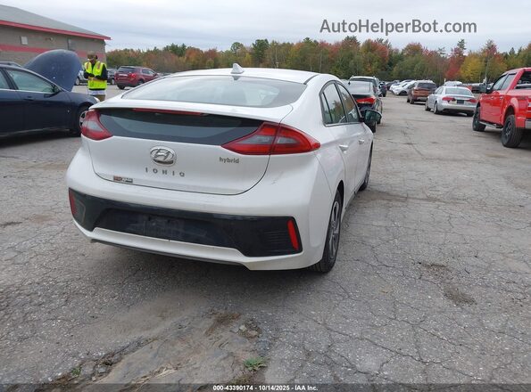 KMHC75LC2HU021900 2017 HYUNDAI IONIQ HYBRID Белый Задняя правая четверть