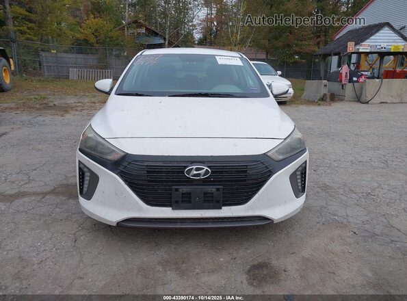 KMHC75LC2HU021900 2017 HYUNDAI IONIQ HYBRID Белый Вид щитка приборов