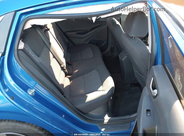KMHC75LC3JU073591 2018 HYUNDAI IONIQ HYBRID Blue VIN sticker view
