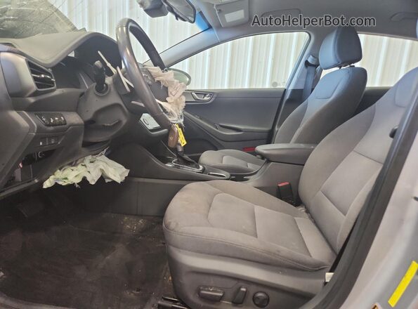 KMHC75LC7LU195809 2020 HYUNDAI IONIQ Silver Front interior view