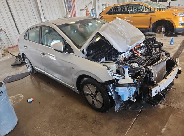 KMHC75LC7LU195809 2020 HYUNDAI IONIQ Silver Front right