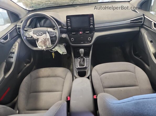 KMHC75LC7LU195809 2020 HYUNDAI IONIQ Silver Dashboard view