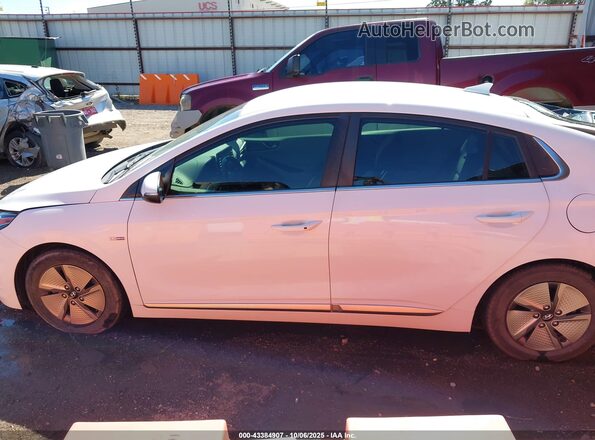 KMHC75LC8LU215419 2020 HYUNDAI IONIQ HYBRID White Панорамний вид салону 360°