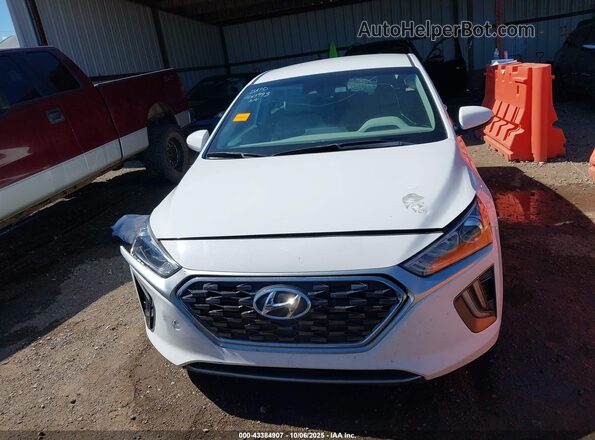 KMHC75LC8LU215419 2020 HYUNDAI IONIQ HYBRID White Вид щитка приладів