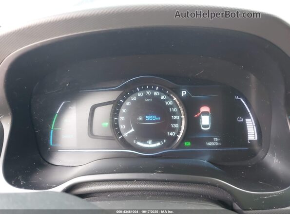 KMHC75LC9JU066421 2018 HYUNDAI IONIQ HYBRID Черный Вид задних сидений