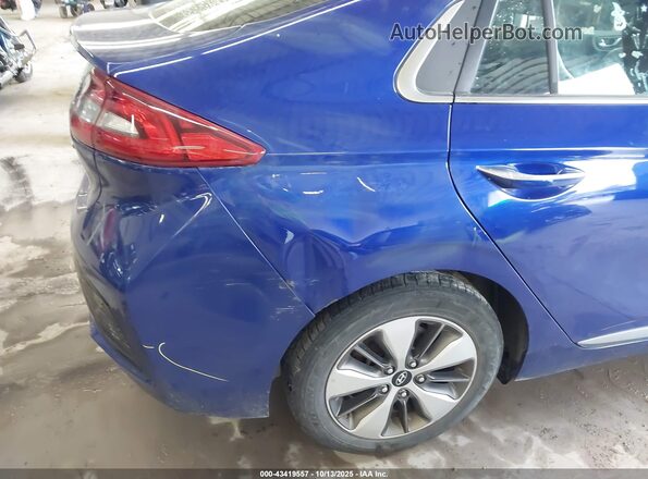 KMHC75LD4KU162385 2019 HYUNDAI IONIQ PLUG-IN HYBRID Синий 