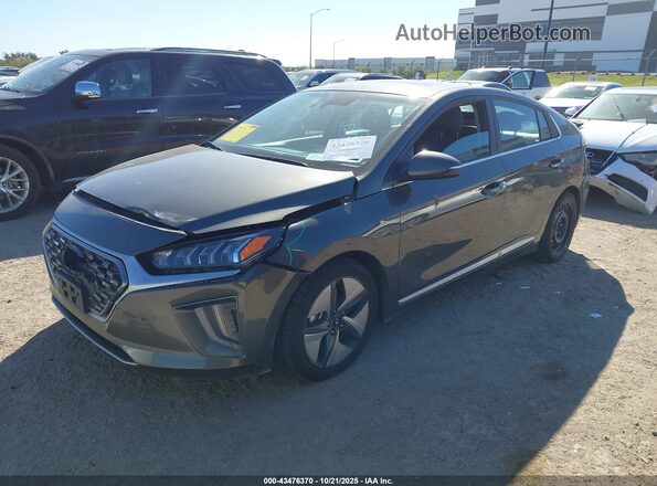 KMHC85LC2NU278189 2022 HYUNDAI IONIQ HYBRID Серый Передняя левая четверть
