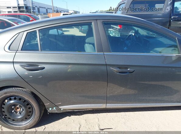 KMHC85LC2NU278189 2022 HYUNDAI IONIQ HYBRID Серый Вид задней части салона