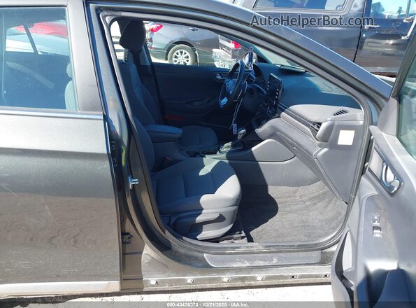 KMHC85LC2NU278189 2022 HYUNDAI IONIQ HYBRID Серый Вид салона спереди