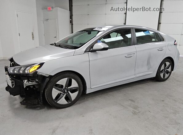 KMHC85LC4MU256404 2021 HYUNDAI IONIQ Silver Передня ліва чверть