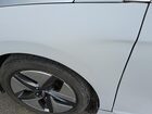 2021 Hyundai Ioniq Sel Silver vin: KMHC85LC4MU256404 Damage: Left Front Fender, Dent(s) W/No Paint Dmg, 1/2 to 1 inch