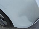 2021 Hyundai Ioniq Sel Silver vin: KMHC85LC4MU256404 Damage: Rear Bumper, Heavy Scratch, 1 to 2 inches
