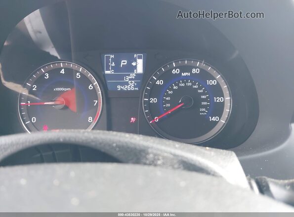 KMHCT5AE6GU248893 2016 HYUNDAI ACCENT Белый Вид задних сидений