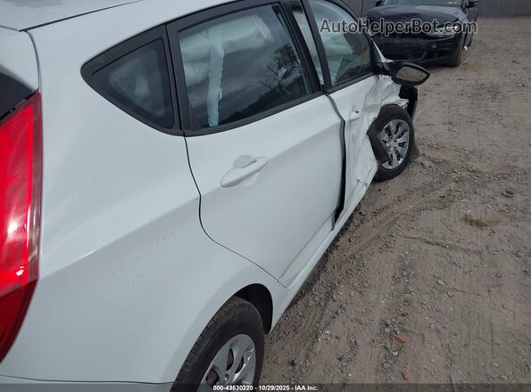 KMHCT5AE6GU248893 2016 HYUNDAI ACCENT Белый Панорамный вид салона 360°