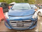 2016 Hyundai Elantra Gt   Синий vin: KMHD35LH4GU268362